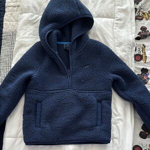 Cozy Navy Blue Kids Hoodie